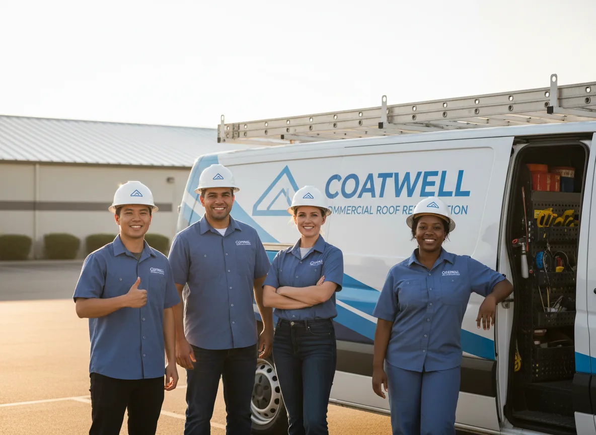 Commercial roof coating company in Sunfield, MI
